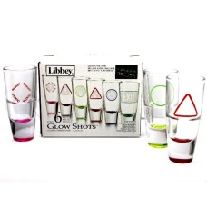 Shot Glasses Glow in the Dark 6 pc